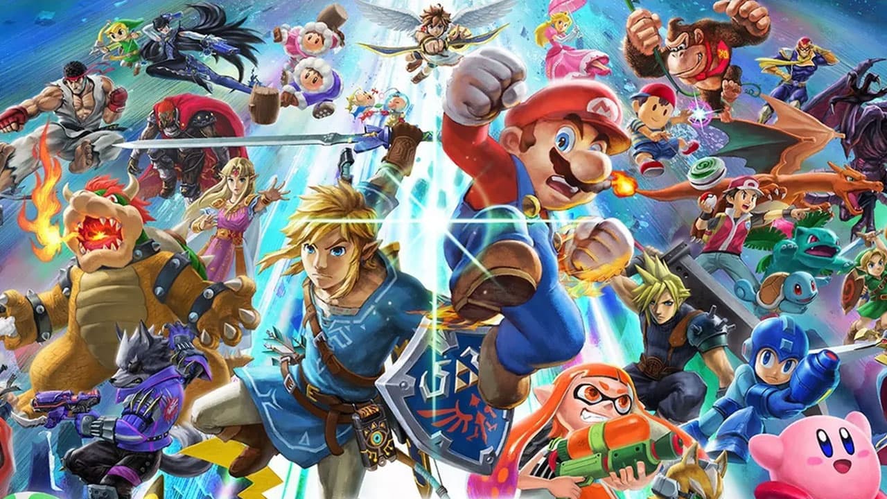 Super Smash Bros. Ultimate cast artwork