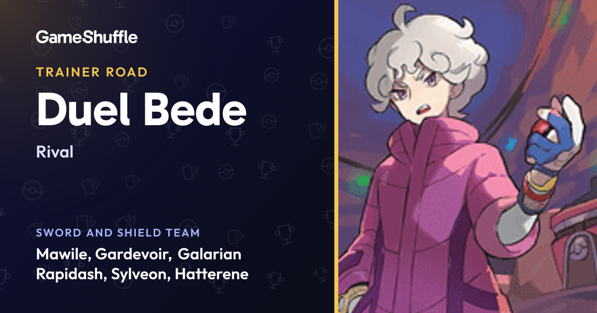 Bede's Pokémon team: Rival | GameShuffle